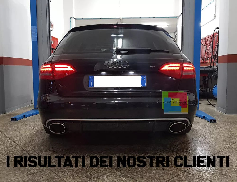 1263⭐ABS RS4 DIFFUSER UNDER BUMPER AUDI A4 B8 8K 2008-2012 AVANT SALOON⭐ 