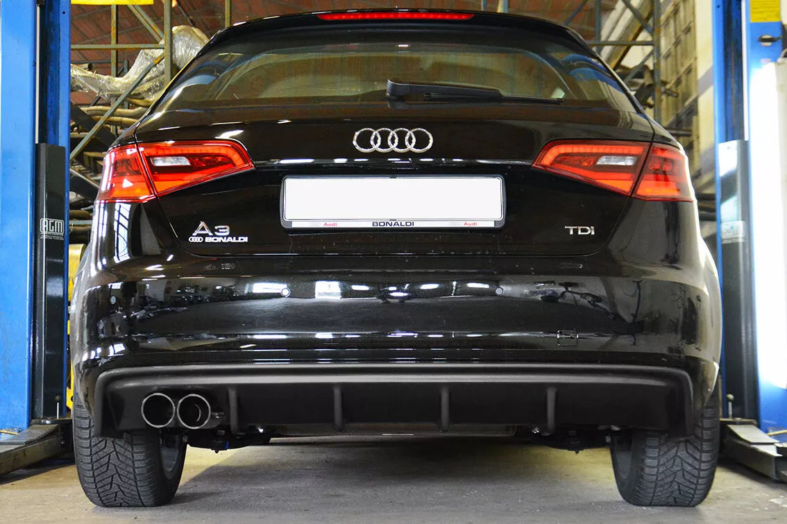 🔥AUDI A3 8V REAR APRON DIFFUSER / BUMPER ADDITION ( 2013-2016 )🔥