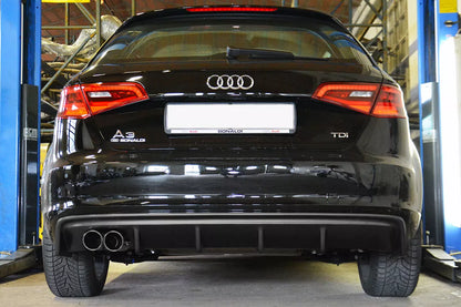 🔥AUDI A3 8V REAR APRON DIFFUSER / BUMPER ADDITION ( 2013-2016 )🔥