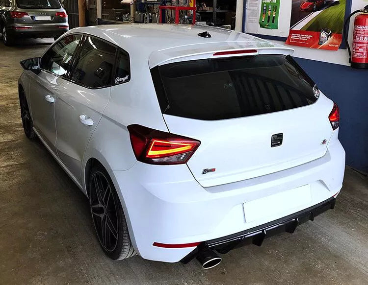 🔥REAR BUMPER DIFFUSER SUITABLE FOR SEAT IBIZA 6F (from 2017)🔥
