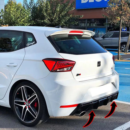 🔥REAR BUMPER DIFFUSER SUITABLE FOR SEAT IBIZA 6F (from 2017)🔥