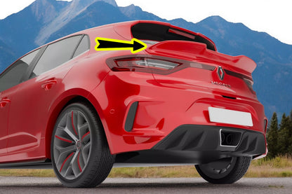 🔥CENTRAL REAR WING SPOILER SUITABLE FOR RENAULT MEGANE 4 (from 2016)🔥
