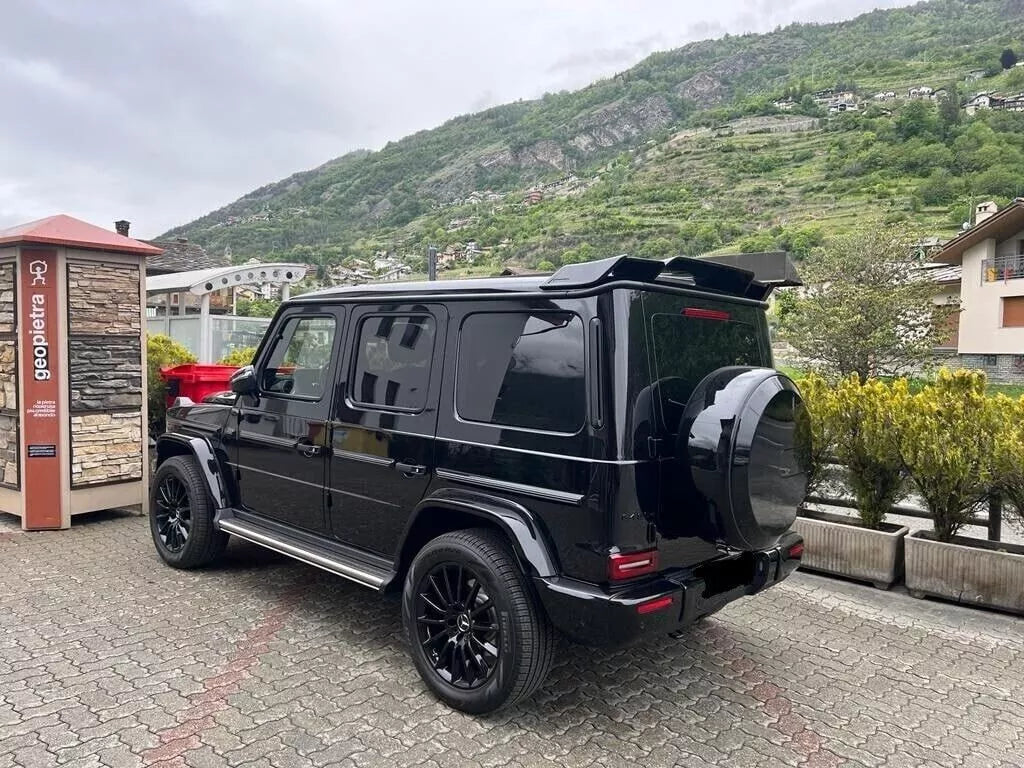 🔥1070 SPOILER TETTO CLASSE G W463 W464 CLASSE G 2018+ LOOK BRABUS NERO LUCIDO🔥