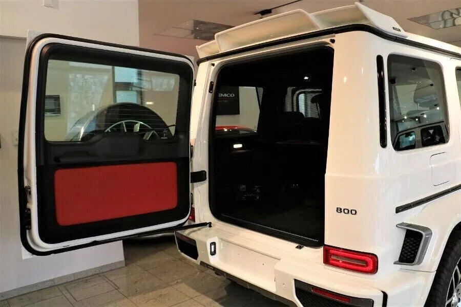 🔥1070 SPOILER TETTO CLASSE G W463 W464 CLASSE G 2018+ LOOK BRABUS NERO LUCIDO🔥