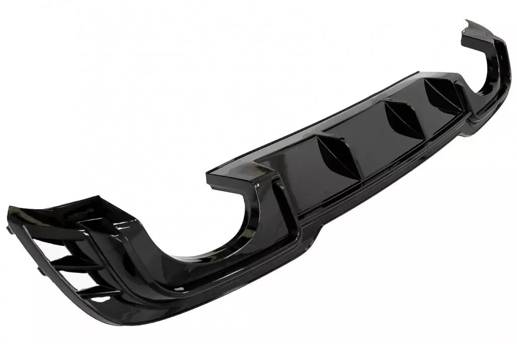 🔥0844 DIFFUSORE ADATTO PER AUDI A3 8V LIFT 16-20 SLINE LOOK RS3 NERO LUCIDO 🔥
