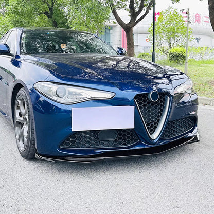 ❄️SPLITTER ADATTO PER Alfa Romeo Giulia 2016-2021 nero lucido❄️