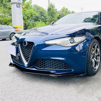 ❄️SPLITTER ADATTO PER Alfa Romeo Giulia 2016-2021 nero lucido❄️