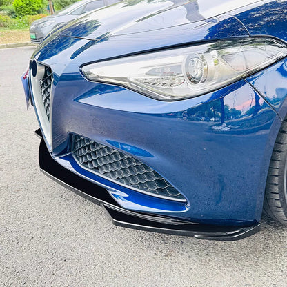 ❄️SPLITTER ADATTO PER Alfa Romeo Giulia 2016-2021 nero lucido❄️