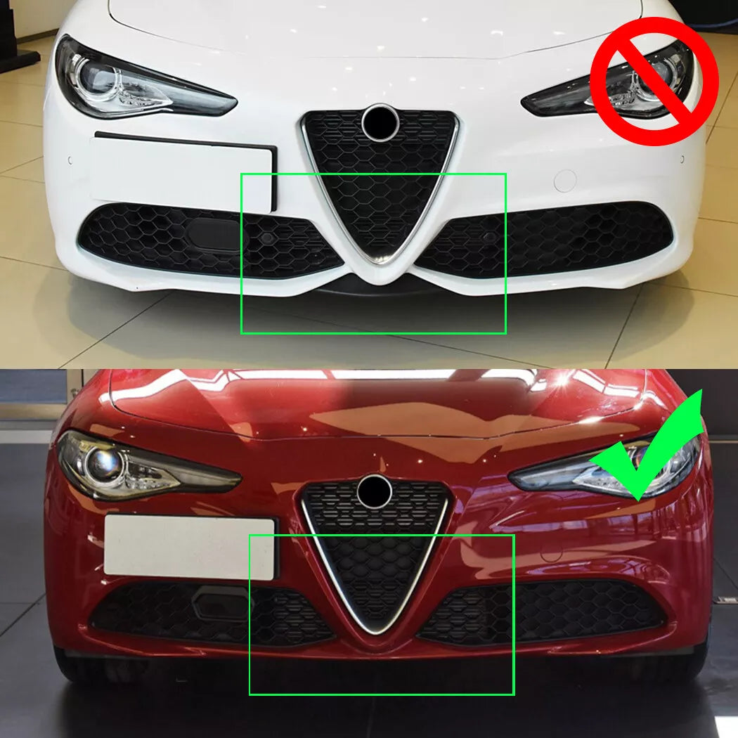 ❄️SPLITTER ADATTO PER Alfa Romeo Giulia 2016-2021 nero lucido❄️