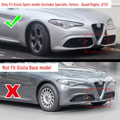 ❄️SPLITTER SUITABLE FOR Alfa Romeo Giulia 2015-2024 2016 black❄️