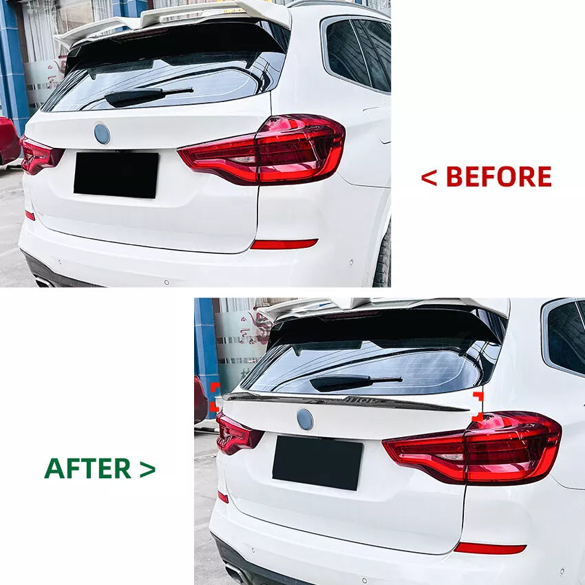 ⭐SPOILER POSTERIORE ADATTO PER BMW X3 G01 2017-2024 NERO LUCIDO⭐