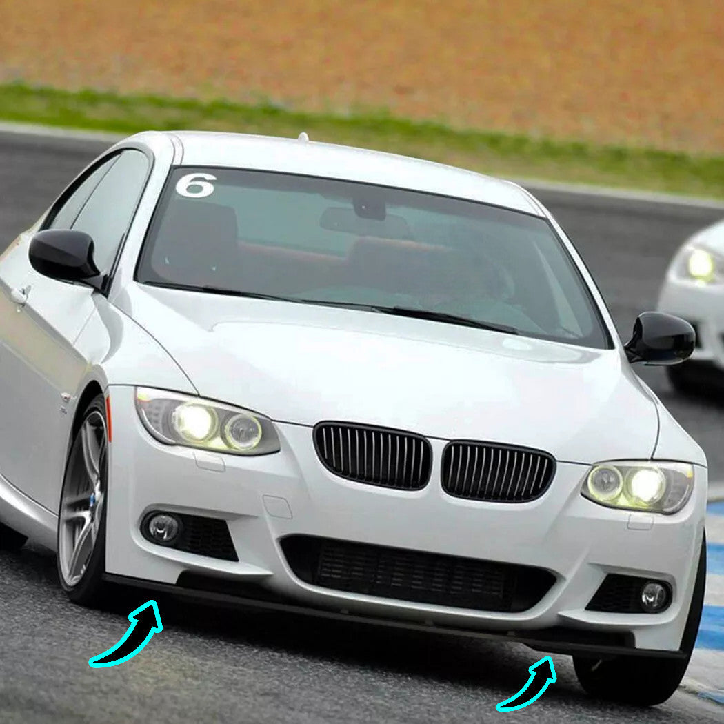 🔥SPLITTER ANTERIORE ADATTO PER BMW E92 Coupé E93 Cabrio 2006-2013 M-Sport🔥