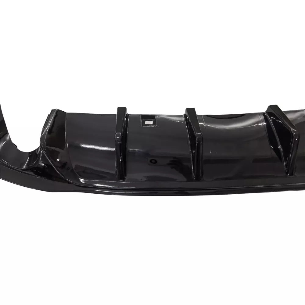 ✨DIFFUSORE POSTERIORE ADATTO PER VW Golf MK7.5 GTI Facelift 17-20 NERO LUCIDO✨