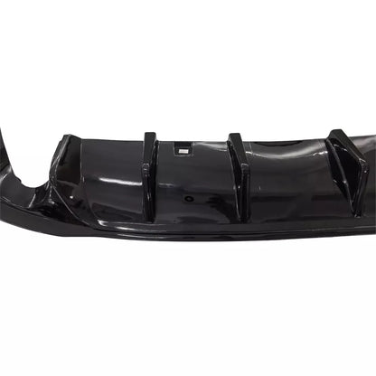 ✨DIFFUSORE POSTERIORE ADATTO PER VW Golf MK7.5 GTI Facelift 17-20 NERO LUCIDO✨