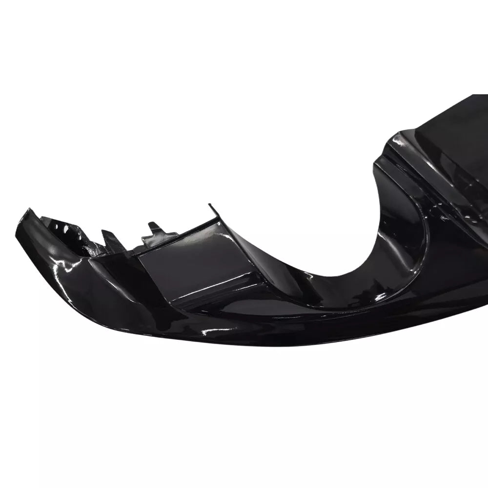 ✨DIFFUSORE POSTERIORE ADATTO PER VW Golf MK7.5 GTI Facelift 17-20 NERO LUCIDO✨