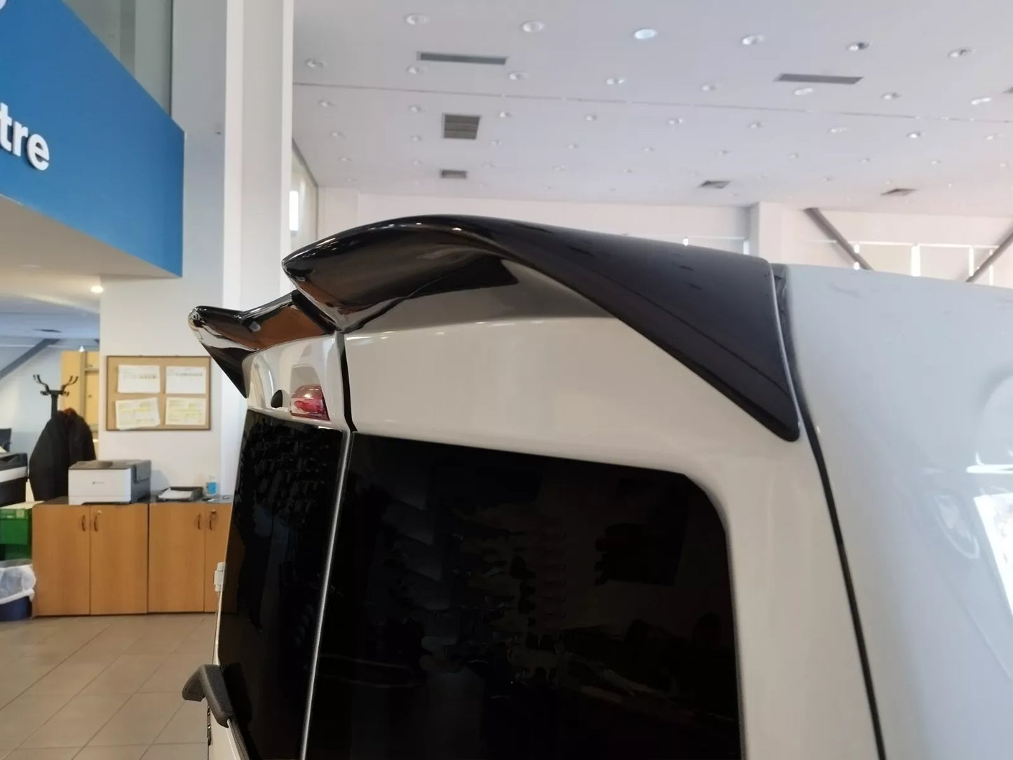 ⭐SPOILER ALETTONE POSTERIORE 2 PORTE PER FORD TRANSIT COURIER MK2 (2023-) PU⭐