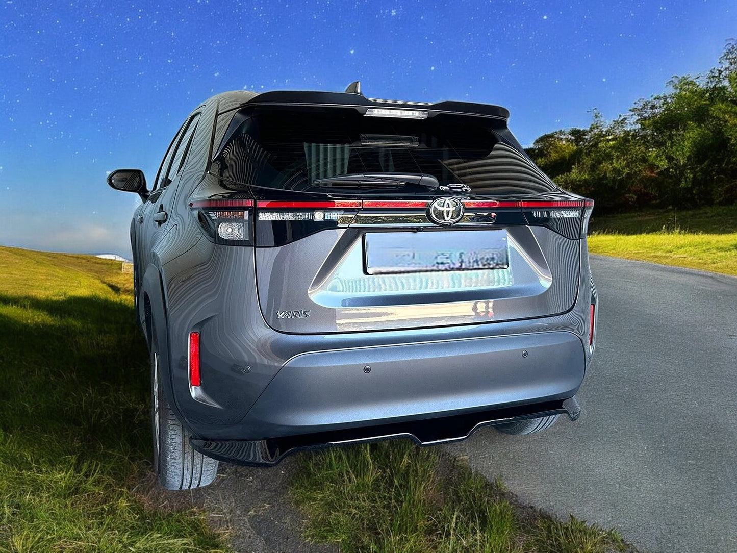 ⭐SPOILER TETTO  ADATTO  PER TOYOTA YARIS CROSS (2020-) ABS⭐