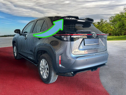 ⭐SPOILER TETTO ADATTO PER TOYOTA YARIS CROSS (2020-) PU UNPAINTED⭐