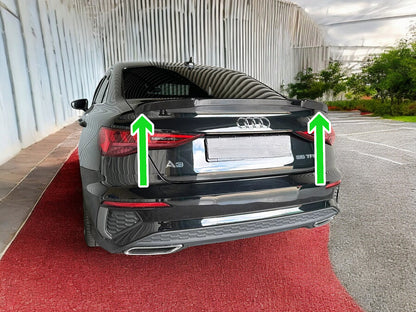 ⭐SPOILER POSTERIORE ADATTO PER AUDI A3 / A3 S-LINE / S3 / RS3 8Y PU UNPAINTED⭐