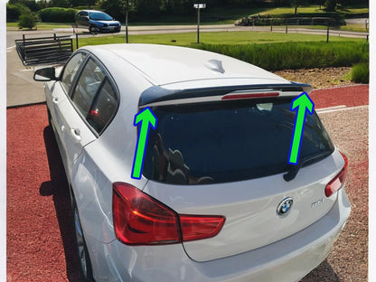 ⭐ROOF SPOILER SUITABLE FOR BMW 1 SERIES F20 (2011-2019) PU UNPAINTED⭐