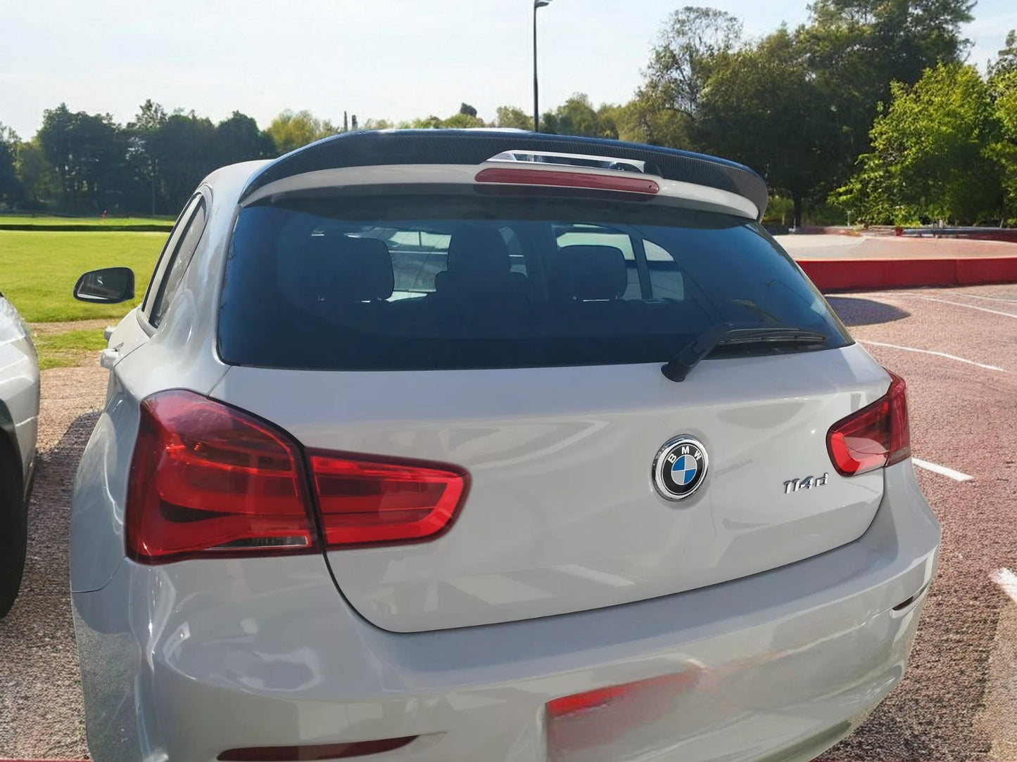 ⭐ROOF SPOILER SUITABLE FOR BMW 1 SERIES F20 (2011-2019) PU UNPAINTED⭐