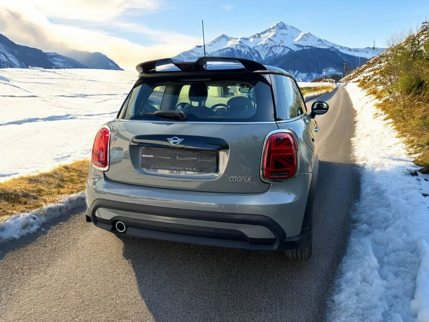 💫SPOILER TETTO ADATTO PER MINI COOPER F55/F56 PU UNPAINTED💫
