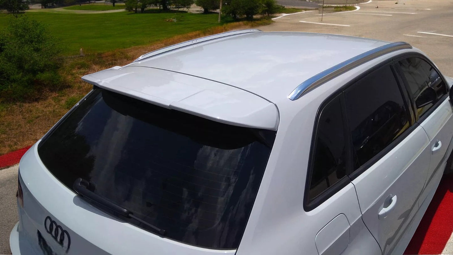 💫SPOILER TETTO ADATTO PER AUDI A3 8V SPORTBACK (2013-2020) PU UNPAINTED💫