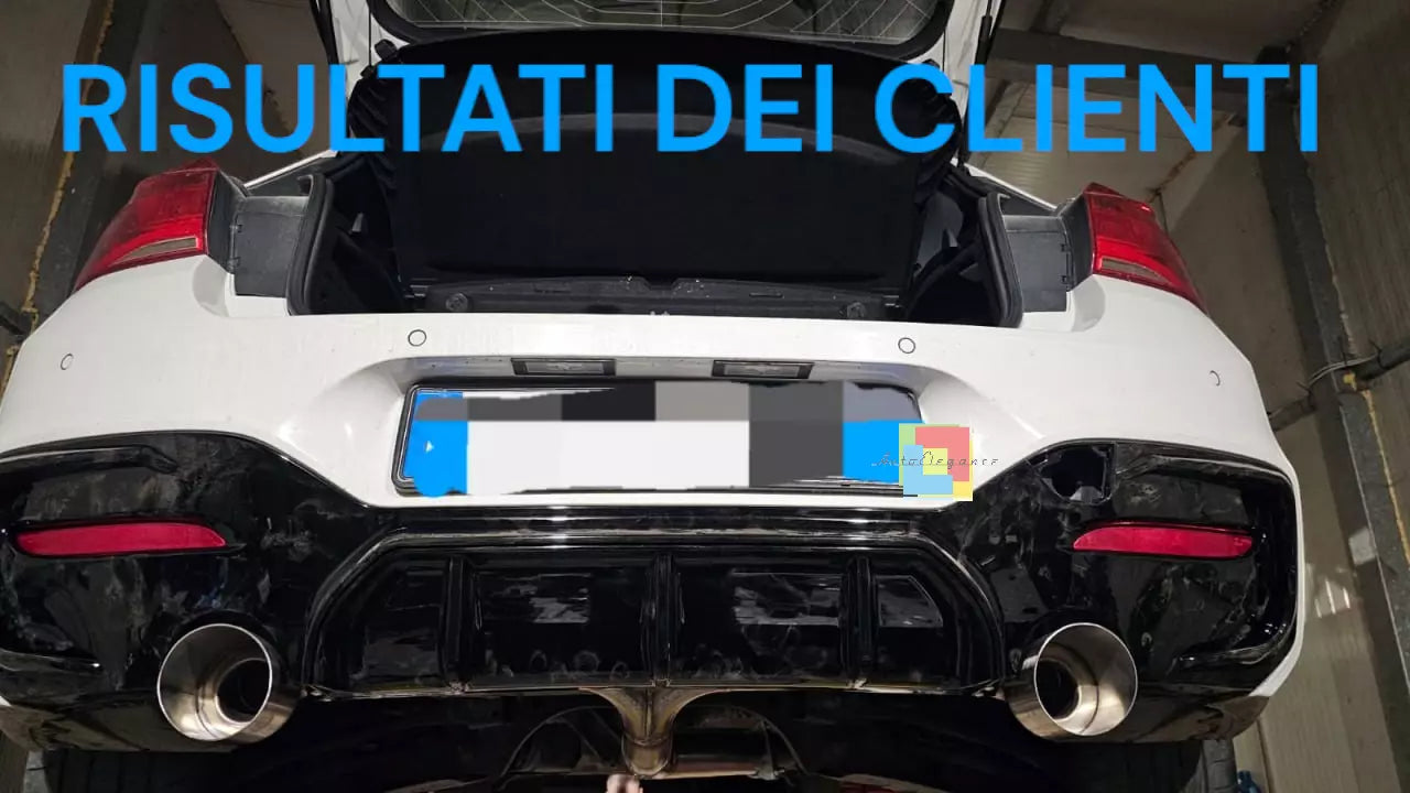 ⭐0359 DIFFUSER SUITABLE FOR BMW 1 SERIES F20 F21 MSPORT 2015-2019 ⭐