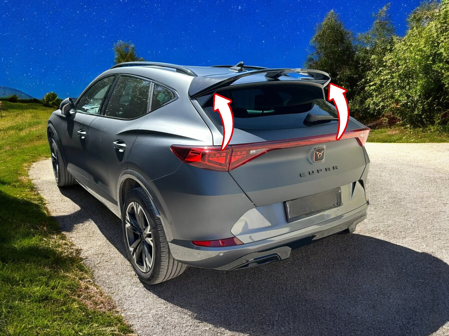 🔥SPOILER TETTO ADATTO PER CUPRA FORMENTOR MK1 (2020-) PU UNPAINTED🔥