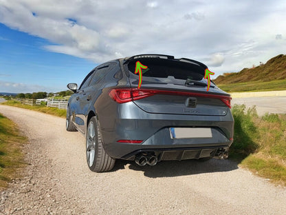 🔥ROOF SPOILER SUITABLE FOR SEAT LEON FR MK4/CUPRA LEON MK1 HATCHBACK (2020-)PU🔥