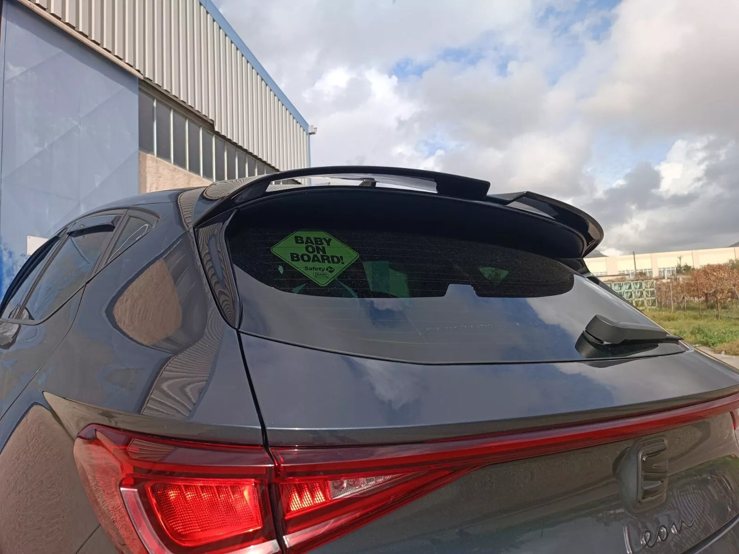 🔥ROOF SPOILER SUITABLE FOR SEAT LEON FR MK4/CUPRA LEON MK1 HATCHBACK (2020-)PU🔥