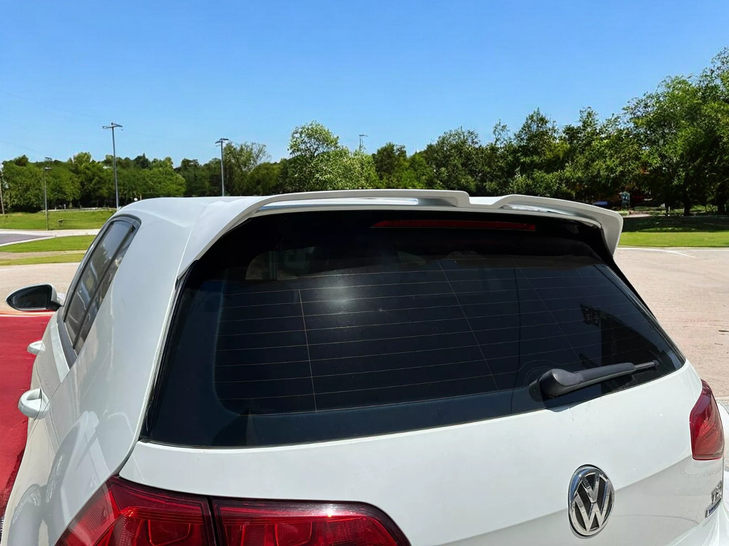 🔥SPOILER TETTO ADATTO PER VOLKSWAGEN GOLF Mk7 / Mk7 FL GTI / R / R-LINE PU🔥