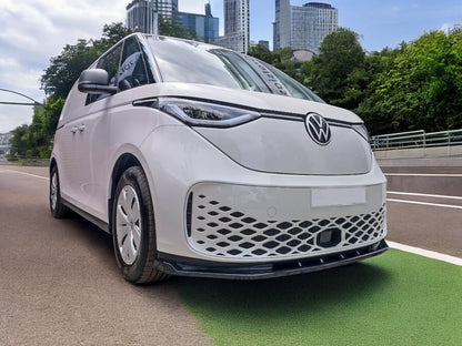🔥MOTORDROME SPLITTER ANTERIORE PER VOLKSWAGEN ID. BUZZ (2022-)NERO LUCIDO ABS🔥