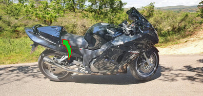 🔥HONDA CBR 1100XX (1997-2005)COPRISEDILE POSTERIORE RIVESTIMENTO PLASTICA ABS🔥