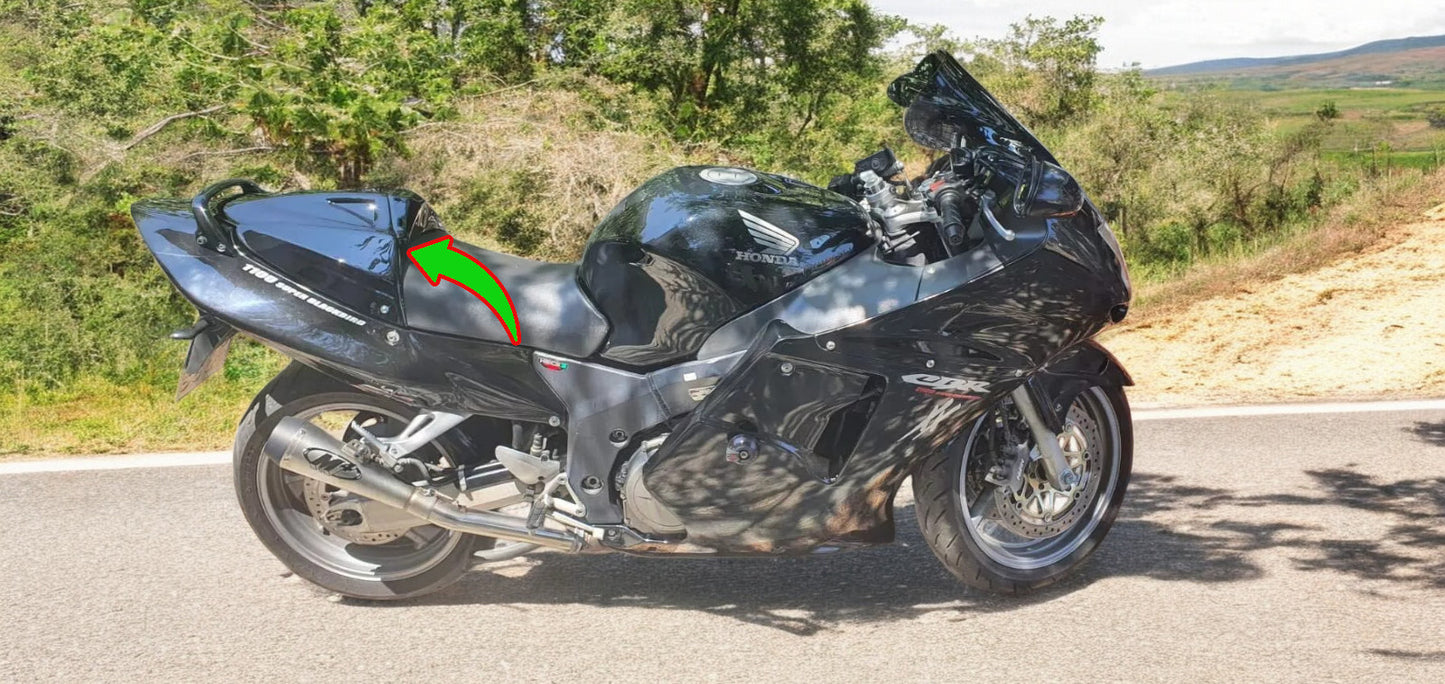 🔥HONDA CBR 1100XX (1997-2005) COPRISELLA POSTERIORE IN PLASTICA ABS🔥