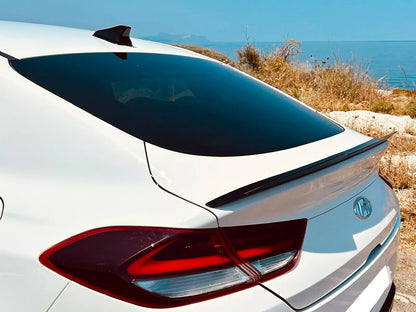 🔥SPOILER ESTENIONE ADATTO PER HYUNDAI I30 MK3 FASTBACK (2016-)ABS NERO LUCIDO🔥
