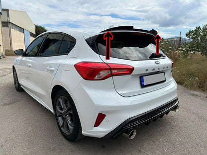 🔥SPOILER TETTO ESTENIONE ADATTO PER FORD FOCUS MK4 (2018-) ABS🔥