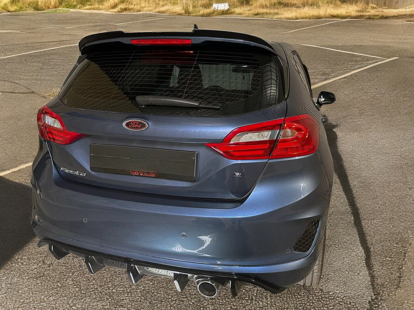 🔥EXTENSION ROOF SPOILER SUITABLE FOR FORD FIESTA MK8 (2017-) ABS🔥