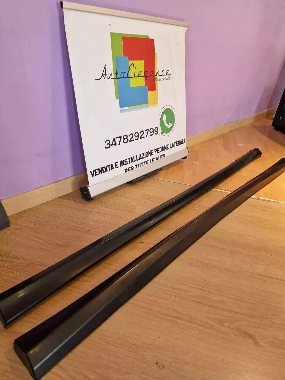 0964✨MINIGONNE LATERALI PER AUDI A3 8V SPORTBACK 2012-2019 SOTTO PORTA S3 SLINE✨