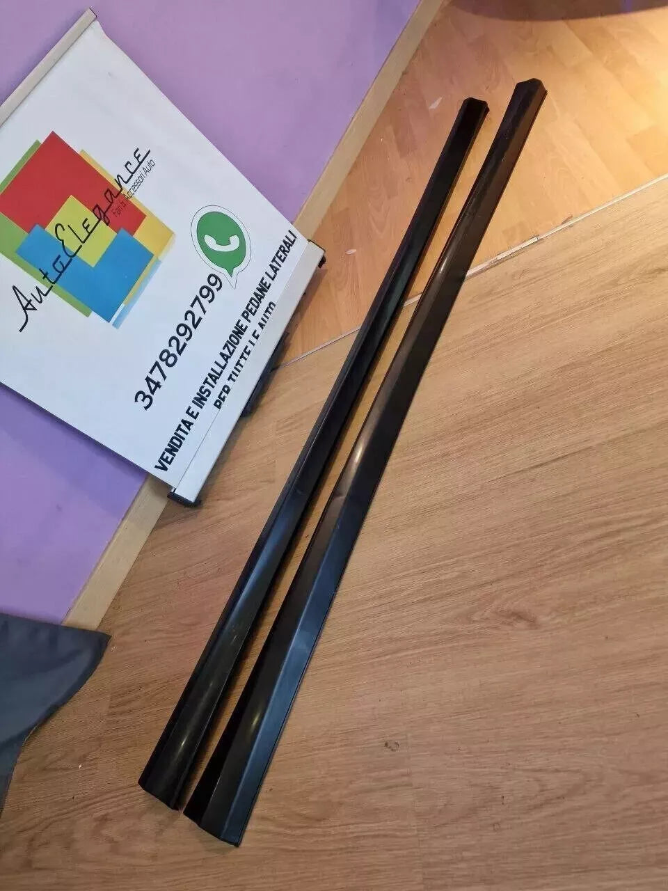 0964✨MINIGONNE LATERALI PER AUDI A3 8V SPORTBACK 2012-2019 SOTTO PORTA S3 SLINE✨