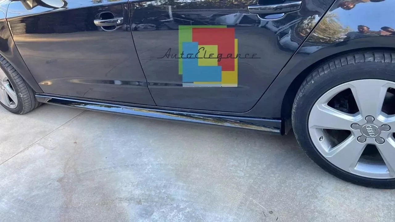0964✨MINIGONNE LATERALI PER AUDI A3 8V SPORTBACK 2012-2019 SOTTO PORTA S3 SLINE✨