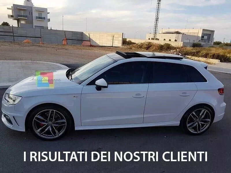 0964✨MINIGONNE LATERALI PER AUDI A3 8V SPORTBACK 2012-2019 SOTTO PORTA S3 SLINE✨