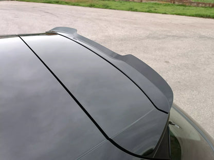 💕EXTENSION ROOF SPOILER SUITABLE FOR AUDI S3 / A3 S-LINE 8V GLOSSY BLACK ABS💕