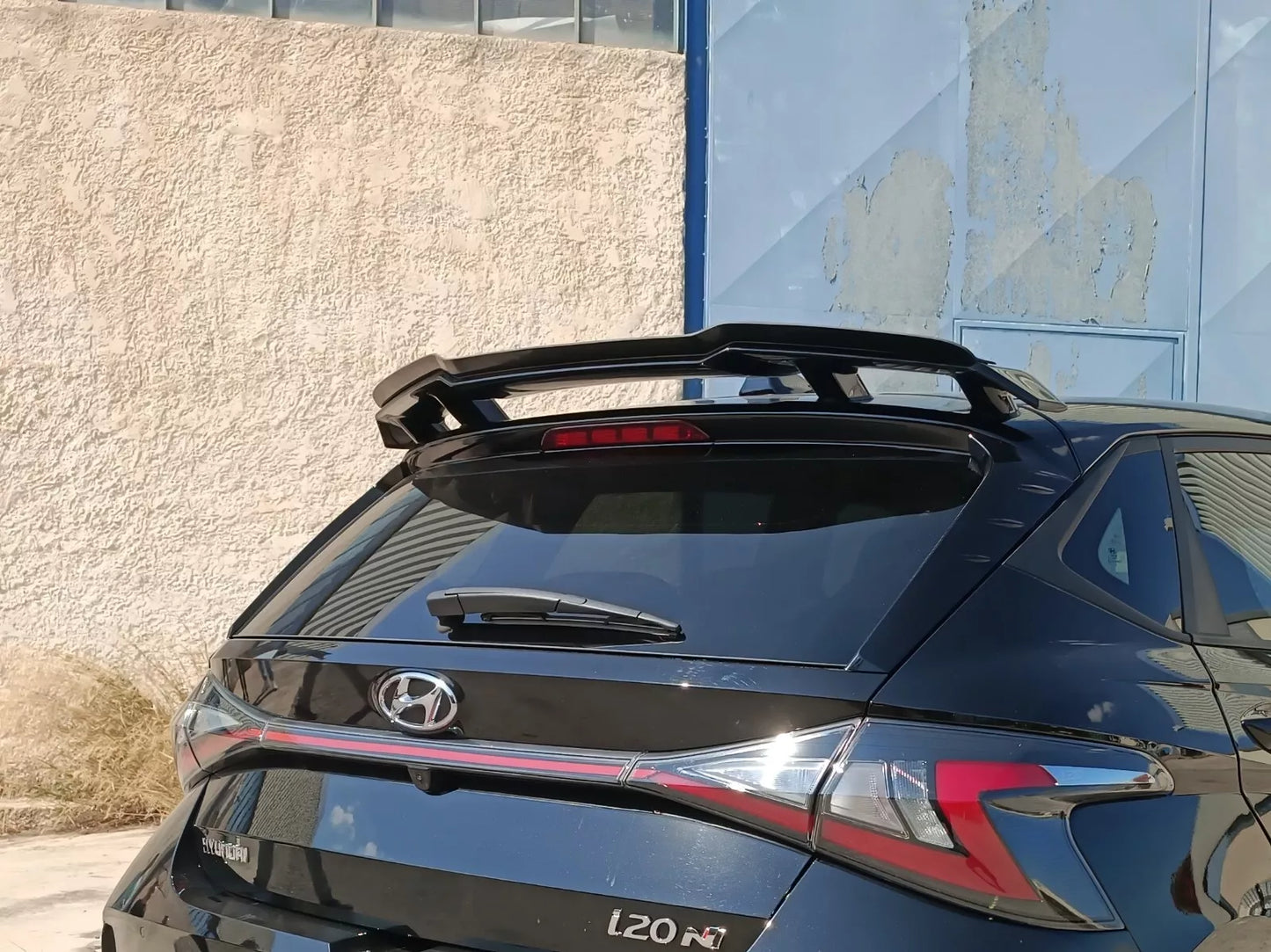 💕EXTENSION ROOF SPOILER SUITABLE FOR HYUNDAI I20 N MK3 (2020-) ABS💕