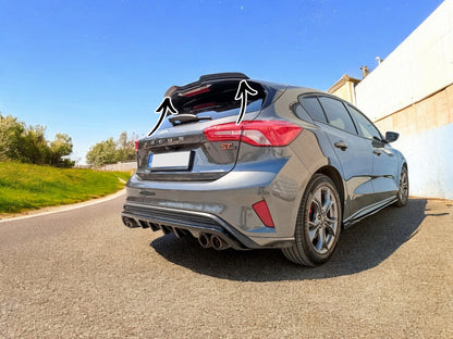 🔥EXTENSION ROOF SPOILER SUITABLE FOR FORD FOCUS MK4 ST-LINE (2018-) ABS🔥