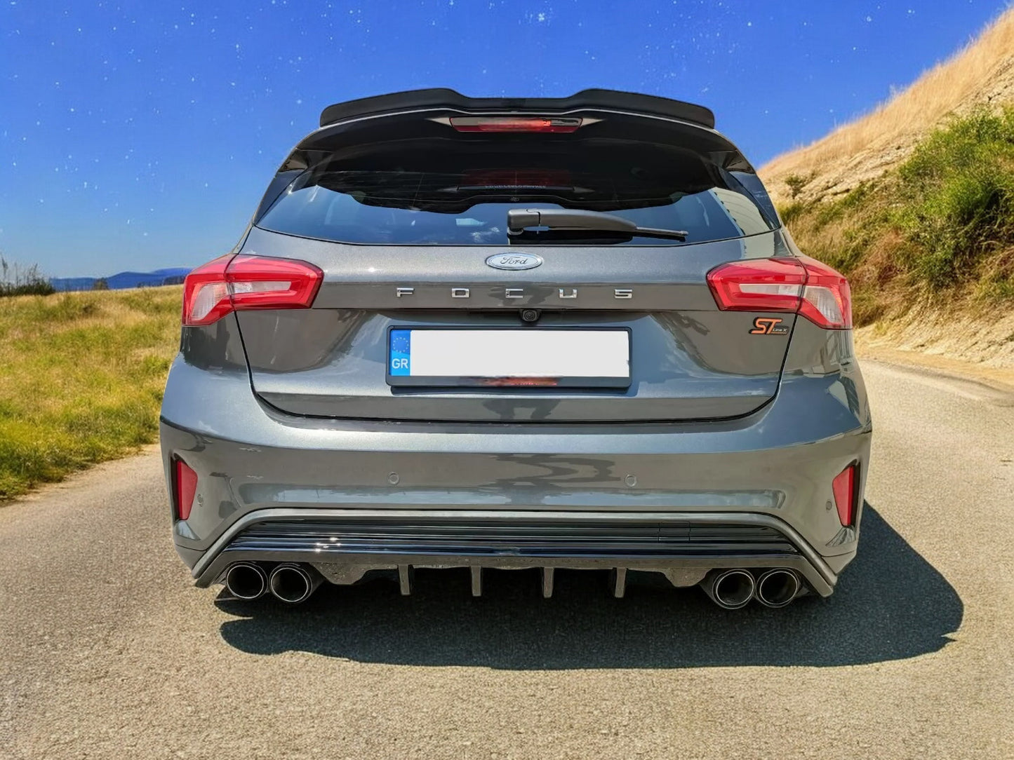 🔥EXTENSION ROOF SPOILER SUITABLE FOR FORD FOCUS MK4 ST-LINE (2018-) ABS🔥