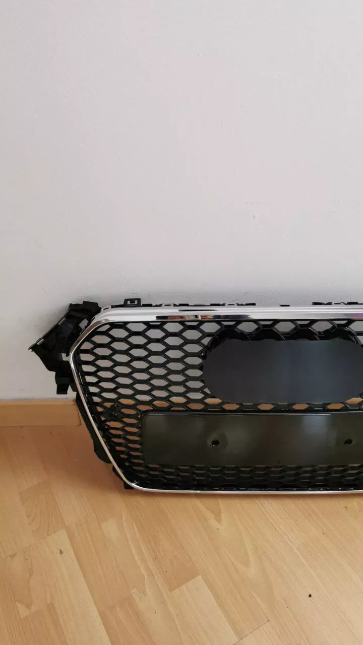 0624⭐GRIGLIA ANTERIORE AUDI A4 B8 12-15 AVANT BERLINA CALANDRA RS4 CROMATO⭐