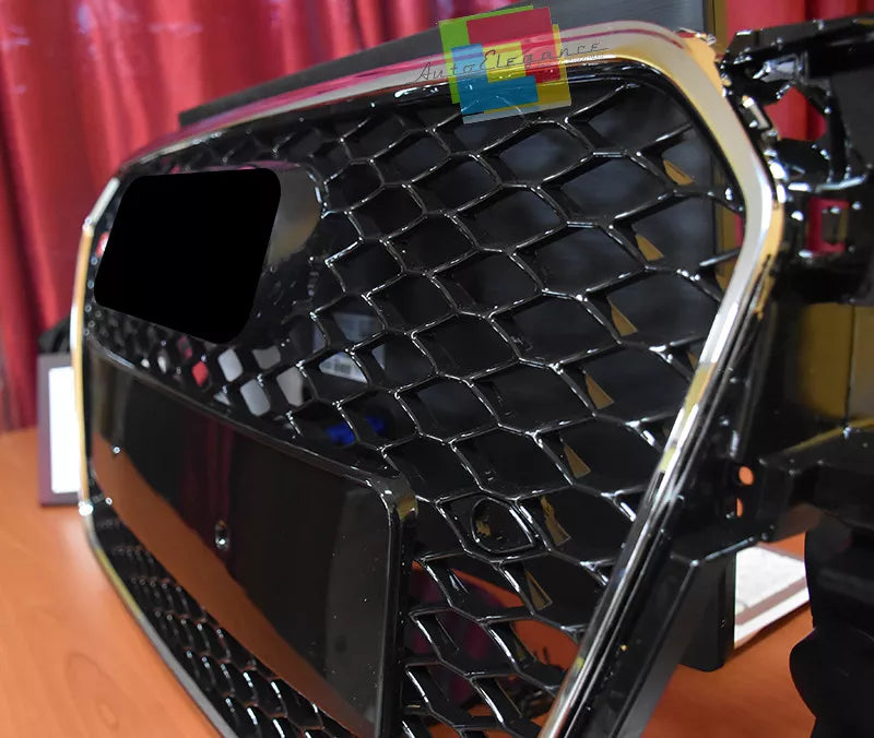 0624⭐GRIGLIA ANTERIORE AUDI A4 B8 12-15 AVANT BERLINA CALANDRA RS4 CROMATO⭐