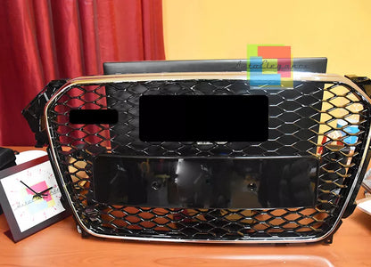 0624⭐GRIGLIA ANTERIORE AUDI A4 B8 12-15 AVANT BERLINA CALANDRA RS4 CROMATO⭐