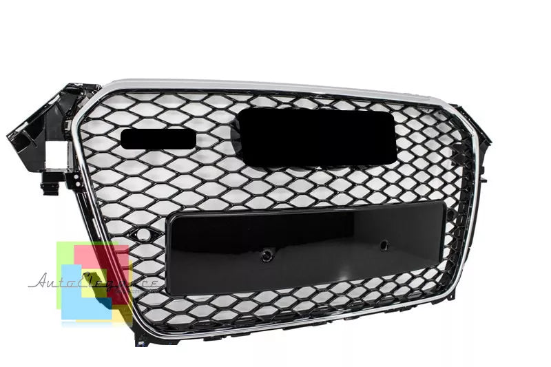 0624⭐GRIGLIA ANTERIORE AUDI A4 B8 12-15 AVANT BERLINA CALANDRA RS4 CROMATO⭐